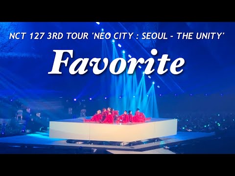 [4K] 231119 NCT127 Favorite - 3RD TOUR 'NEO CITY : SEOUL - THE UNITY'