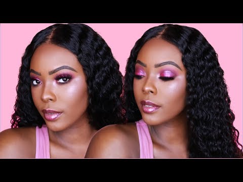 Pink Valentine's Day Makeup Look