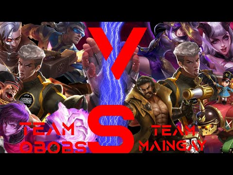 TEAM OBÓBS VS TEAM MAINGAY (LUPET NG DALAWANG CHOU?)