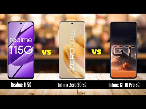 Top 3 5G Smartphones Battle: Tecno Camon 20 Pro 5G vs Infinix Zero 30 5G vs Infinix GT 10 Pro 5G #5g