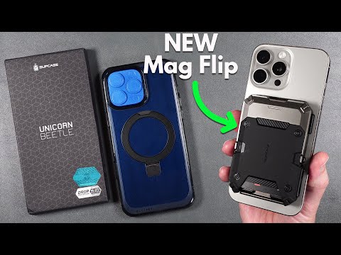 New! SUPCASE MagStand Case & MagFlip Wallet