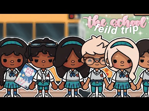 school FEILD TRIP! 🏫 *drama, aquarium and more* (EP.6) | *with voices* | Toca Life World Roleplay