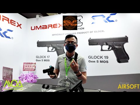 MOA Exhibition 2023: SRC/Umarex Glock 17 Gen 5 MOS & Glock 19 Gen 5 MOS