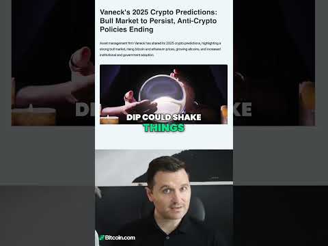 #Vaneck predicts #Bitcoin at $180K and #Ethereum at $6K by 2025