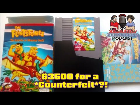 $3500 for Counterfeit NES Game!