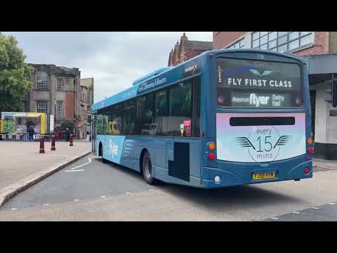 Buses at Ilkeston, Derbyshire (Including the new Ilkeston Flyer buses) - Saturday 6th July 2024