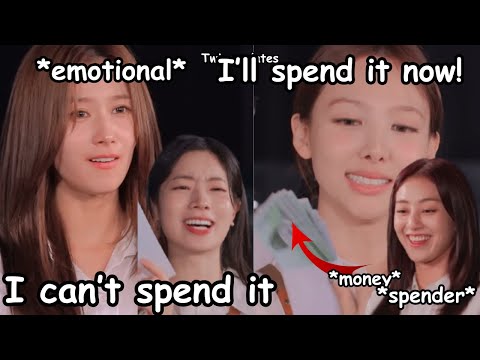 twice getting emotional about this but ambitious nayeon and jihyo are spender