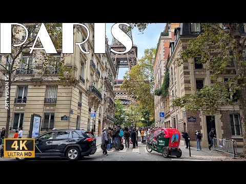 🇫🇷[PARIS FRANCE] Best Eiffel Tower View Sites (4K HDR)  09/DECEMBER/2024