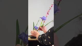 鳶尾花插花#shorts｜flower arrangement