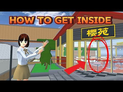 How to unlock this Ramen Shop كيفية فتح متجر الرامن هذا في Sakura School Simulator