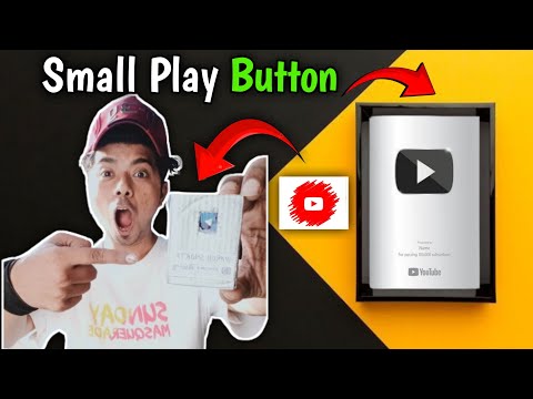 मैने बनाया दुनिया 🌎 का सबसे छोटा Play Button 🥵😱 | I Built A Silver Play Button ✅ ❌ @harunshorts598