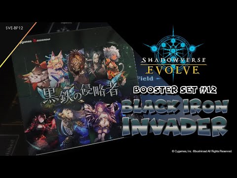 Shadowverse EVOLVE TCG | BOOSTER SET #12 'BLACK IRON INVADER'