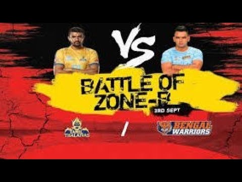 Bengal Warriors Vs Tamil Thalaiva