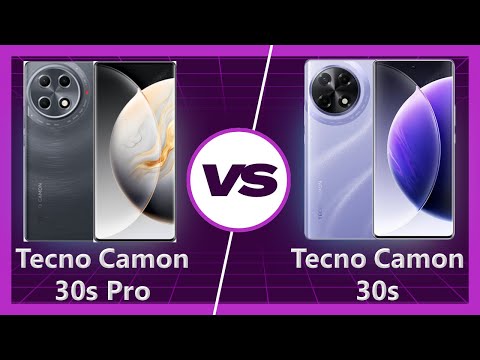 Tecno Camon 30s vs Tecno Camon 30s Pro Detailed Comparison