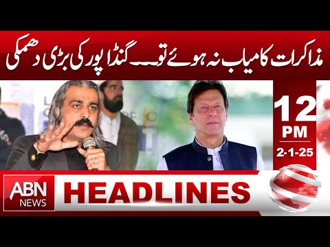 HEADLINES 12:00 PM | 2 JANUARY 2025 | ABN NEWS