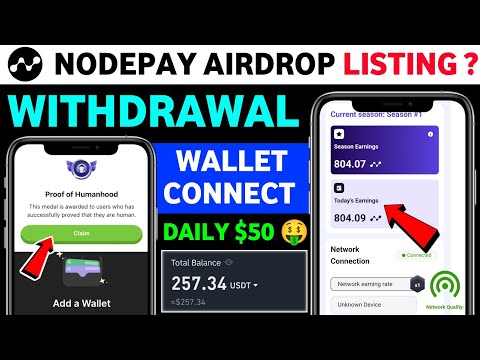 Nodepay airdrop listing date | Nodepay Airdrop new update | Nodepay airdrop Wallet connect