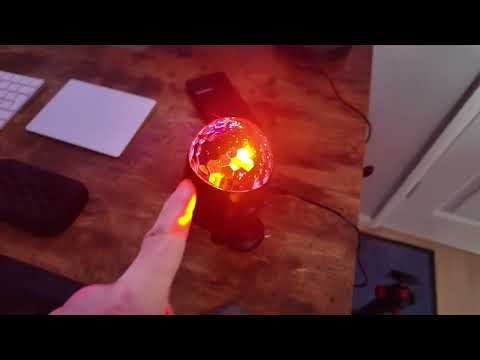 Disco Party Light Review ( MINI USB LIGHT )