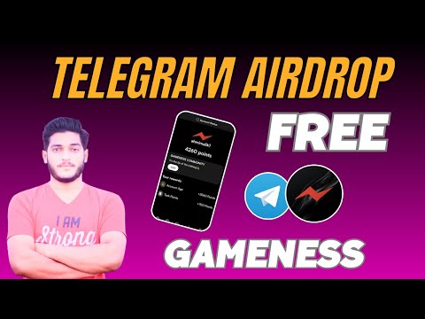 Gameness Telegram Airdrop Free Guide || Gness Token Free Airdrop Backed By Binance