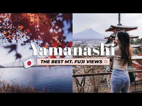 Japan in Autumn 🍁 Road Trip to find the BEST MT.FUJI views Yamanashi | Living in Japan