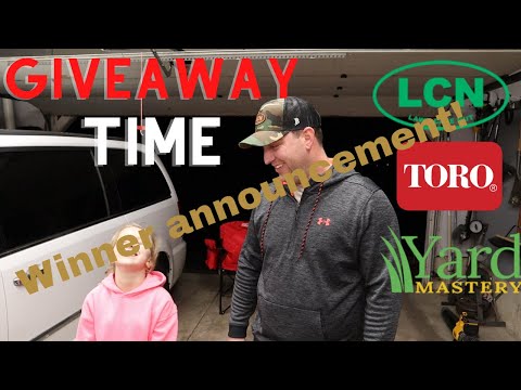 Giveaway announcement | Toro | Lawn Care Nut | Yard Mastery