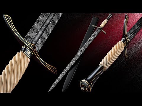 Making a Mosaic Longsword with an ABS Mastersmith - Kyle Royer