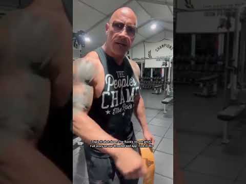 The Rock mocks Cody Rhodes for crying