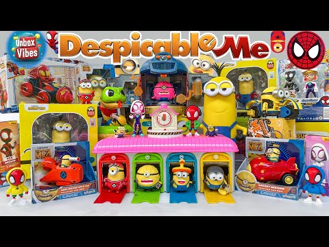 61 Minutes Satisfying with Unboxing 2024 DESPICABLE ME 4 Toy 🍌Mega MINIONS Surprise TAYO Bus Garage