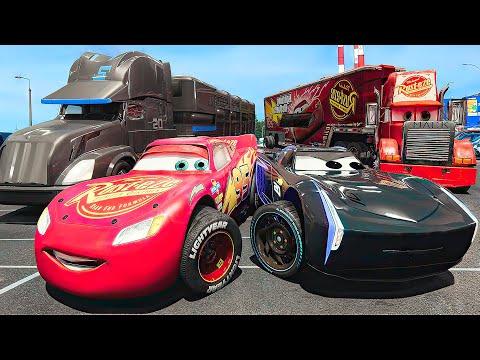 Lightning McQueen in Real Life Cars