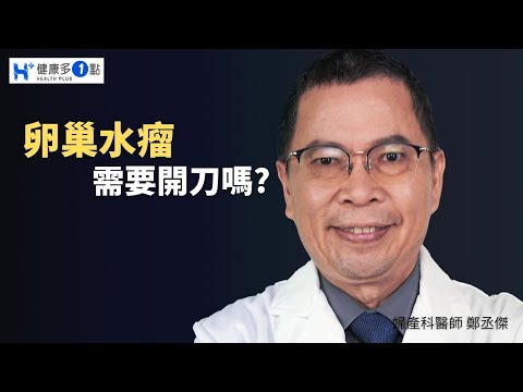 什麼是卵巢水瘤?需要開刀嗎?又該如何預防及治療呢? #健康多1點 #鄭丞傑醫師 #婦產科 #卵巢 #巧克力囊腫 #水瘤 #破裂 #黃體囊腫 #濾泡瘤 #卵巢扭轉