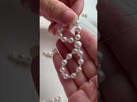 DIY Bowtie Pearl Earrings | Jewelry Tutorial | Rimmoto Jewelry