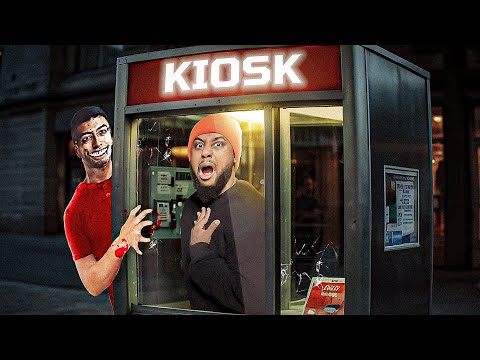 I Quit My Job to Serve Burgers in a Horror Game - Kiosk (FULL GAME)