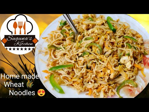 Wheat noodles recipe in Tamil | Homemade Noodles in Tamil | Noodles Recipe Tamil | Egg Noodles Tamil