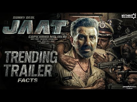 Jaat |TRENDING TRAILER FACTS |Sunny Deol |Randeep Hooda |Vineet K Singh|Gopichandh Malineni|Thaman S