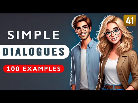 100 simple dialogues to start speaking English with ease