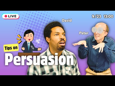 Tips on Persuasion in English | Go Live! 2024/9/23