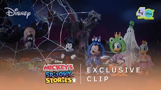 Mickey's Spooky Stories - Minnie Tries to Save Halloween EXCLUSIVE CLIP