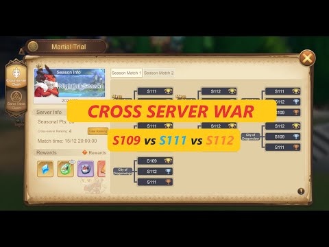 Draconia Saga - Cross Server War (109 vs 111 vs 112)