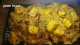 How to make paneer biryani in cooker / panner veg biryani easy and tasty / paneer biryani recipe