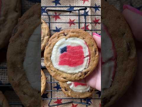 🍪 2- Ingredient Memorial Day Cookies 🍪