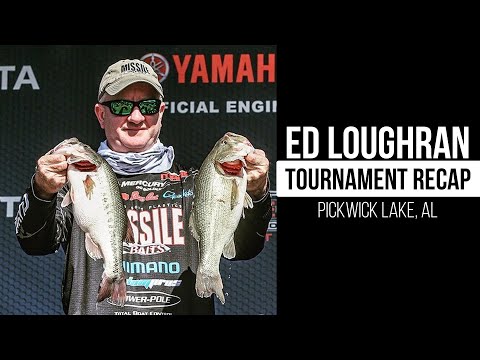 Ed Loughran Bassmaster Elite Recap from Pickwick Lake.