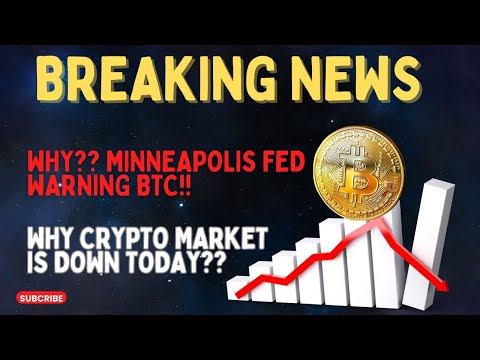 BREAKING NEWS!! 🚨🚨WHY IS CRYPTO MARKET DOWN TODAY??