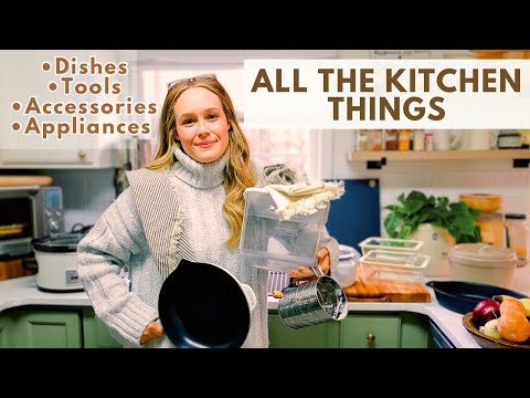 Everything I Use To Make Cooking Easy and Beautiful! KITCHEN ESSENTIALS + More