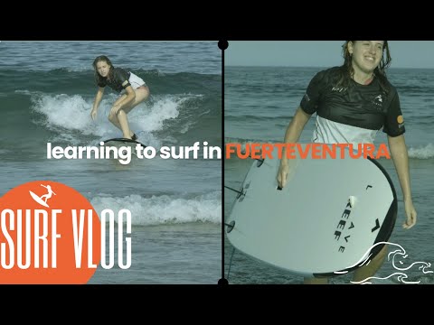 Learning To Surf In Fuerteventura: A Beginner's Journey - Surf Vlog In Canary Island