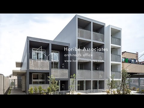 奥行き12ｍのワンルーム　明るく風が抜けるデザイナーズ賃貸 Vol.1／Horibe Associates architect's office【大阪　建築家】