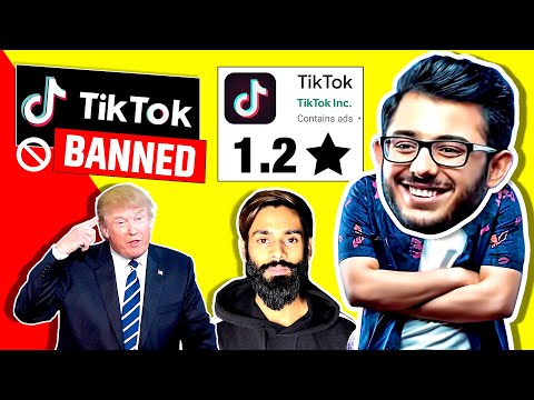 TikTok Ban (बंद) 🚫 Carryminati Fans Make It Possible? | Youtube Vs TikTok | Rating Down| Acid Attack