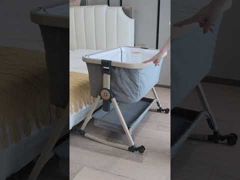 Just zip off, a closer distance for your convenience. #bassinet