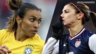 Dribles & Lances Mágicos Do Futebol Feminino || HD