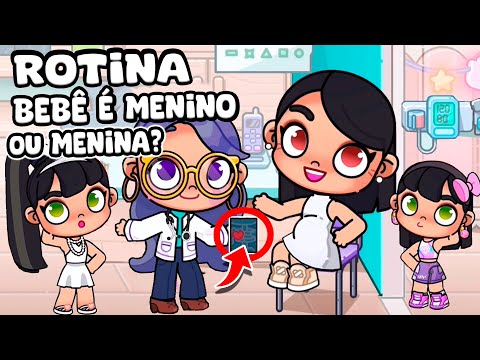 ROTINA BEBÊ NOVO É MENINA OU MENINO? | AVATAR WORLD ROTINAS E HISTÓRIAS