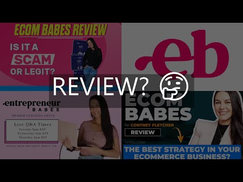 ecom babes review  will it teach you how to build a profitable dropshipping store