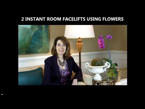 Instant Room Facelift Using Flowers